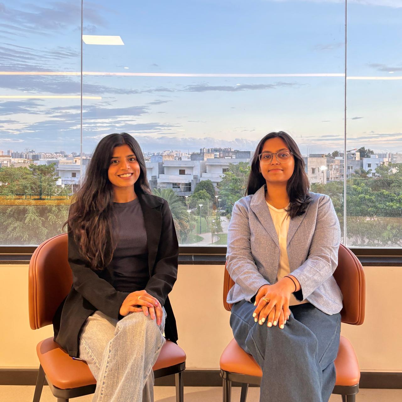 Zuvi founders Sonia and Arundhati